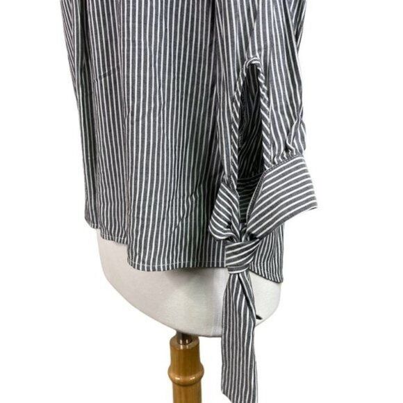 Tinsel Striped Long Sleeve Top Size Small New With Tag - Picture 4 of 6